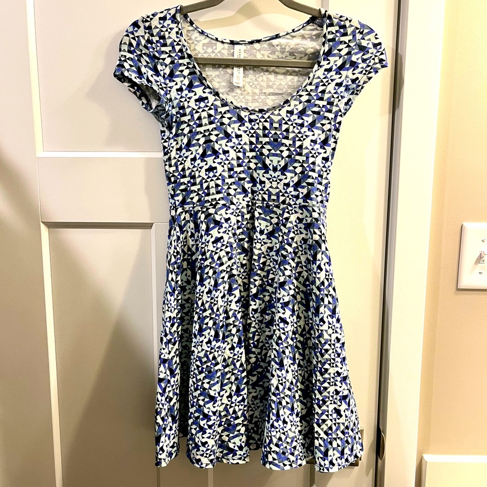 Cool Colors Summer/Fall Midi Dress